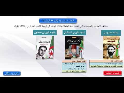 المقاومة السلمية ضد الاستعمار الفرنسي