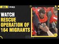 Watch charity vessel rescues 164 migrants in mediterranean sea  dna india news