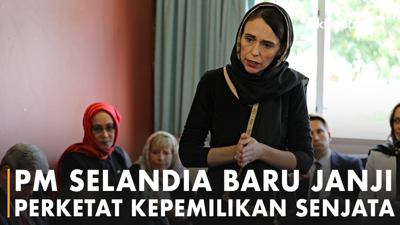 Berkerudung Hitam, Perdana Menteri New Zealand Temui ...
