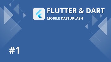 📱 Mobile Dasturlashni O‘rganishga Qadam Qo‘ying! | Flutter & Dart Kirish Darsi 🚀 #1-dars