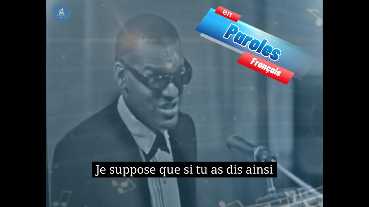 Ray Charles Hit the Road Jack (Traduction Française Paroles) YouTube Ray Charles Hit the Road Jack (Traduction Française Paroles) YouTube