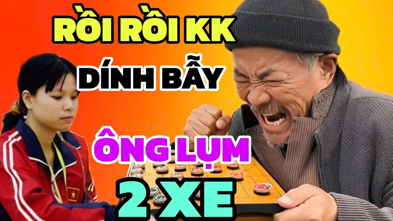 Cờ tướng - Đại sư xuất chiêu độc Lan Hương chưa gì mất hết xe pháo mã