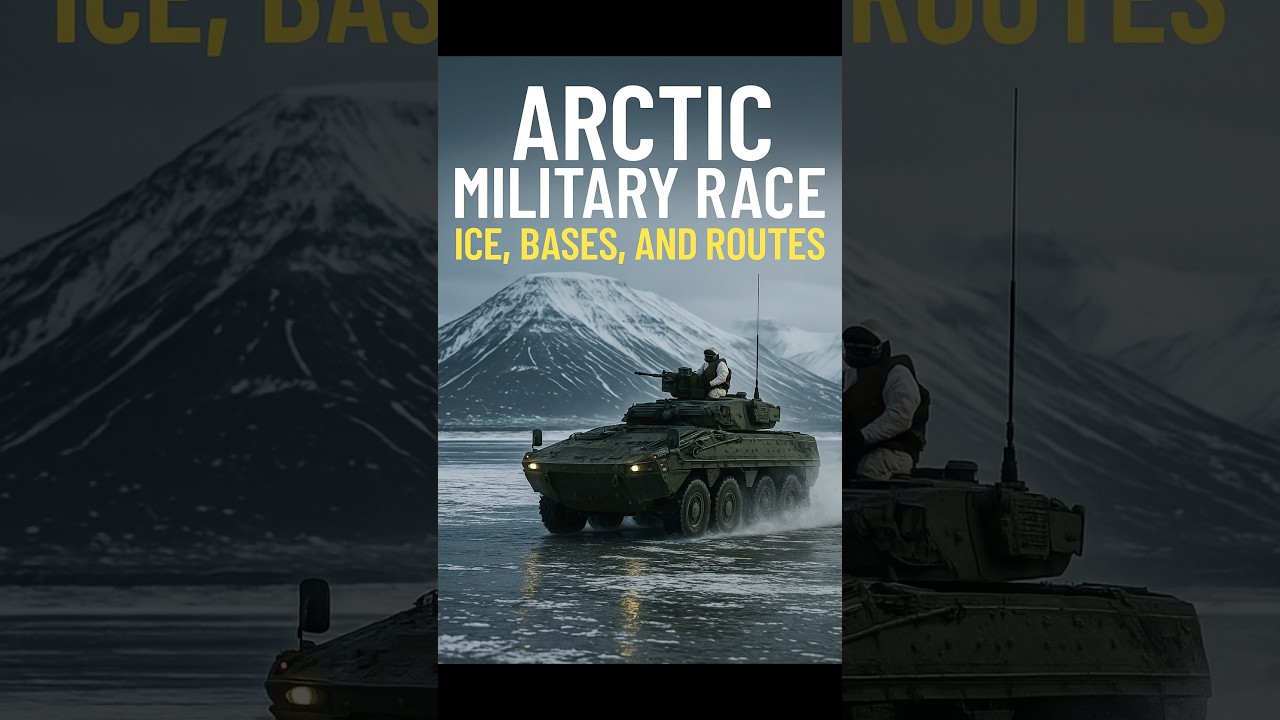 Arctic Military Race Ice, Bases, and Routes