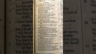 Psalm 31:1-11 The Lord A Fortress in Adversity