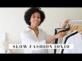 SLOW FASHION 10X10 | 10 Items, 10 Outfits, Sustainable Fashion Capsule Wardrobe | Jessica Harumi