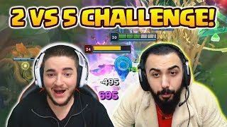 BARIŞ CAN İLE TAKIMDA 3 AFK VARKEN KAZANMAK! | 2000 AP 50 KİLL TEK ATAN URF EKKO | Zegabon