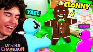 Meccha Chameleon met VRIENDEN !! ft. Nina, Yael, Guy & Finn