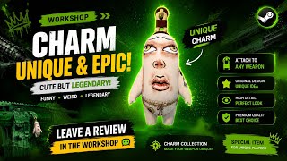 CS2 Unique Charm Cute but Legendary New Counter-Strike 2 Weapon Charm Workshop Design