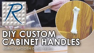 How To Make DIY Drawer or Cabinet Pulls Using Smooth Cast Resin and Dragon Skin Silicone