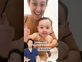 【赤ちゃんの鼻水】 大量放出!溜まってた膿性鼻汁がニュルっと出てきた! #shorts