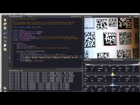 Data Matrix Detection w/ OpenMV Cam M7