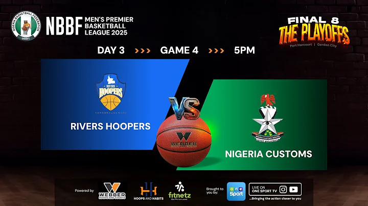 CUSTOMS vs RIVER HOOPERS | GAME 12 | NBBF 2025 PREMIER BASKETBALL LEAGUE  FINAL 8 | FULL GAME
