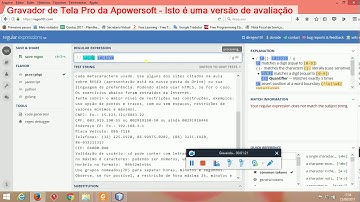 Regex - Expressões regulares exemplos de padrões