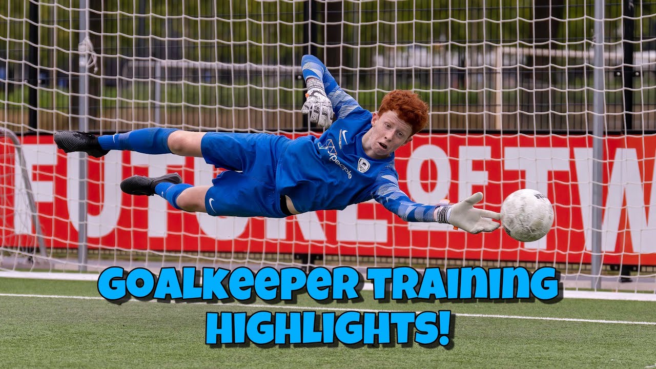 Goalkeeper training highlights with GoPro YouTube