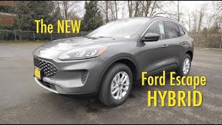 The New Ford Escape Hybrid Combines Fuel Economy and Cargo Capacity for the Ultimate Escape