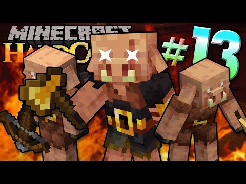Minecraft Hardcore NB #1 - Part 13: A Fortress for Pigs