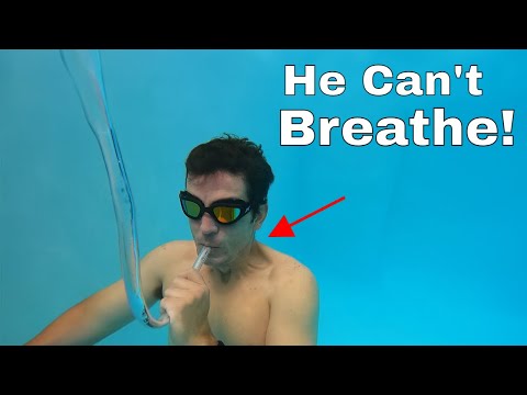 Is It Really Impossible To Breathe Through a Tube Underwater?