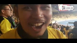 Corbin Ong Amazing Solo Goal Malaysian VS Turkmenistan 3 - 1 Live Reaction at Stadium
