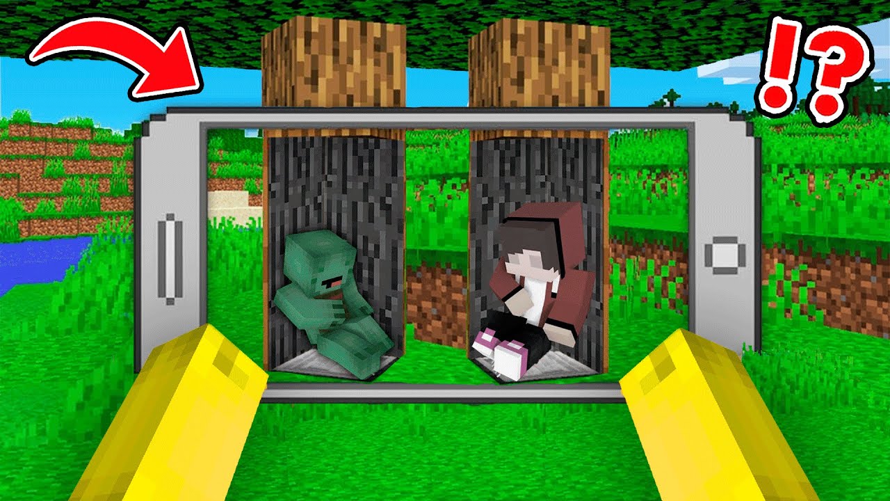 Banana Kid SCANNED the TREE with an X-RAY and FOUND  JJ and MIKEY?!