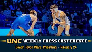 UNC Weekly Press Conference - Teyon Ware (Feb. 24)