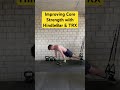 #coreexercise using HindleBar Core Trainer &amp; TRX Suspension straps to improve Core Strength