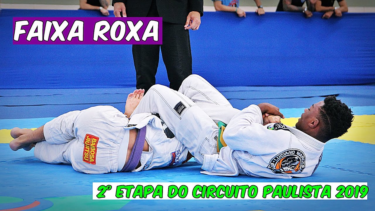 Jiu Jitsu - Faixa Roxa - 2° Etapa do Circuito Paulista 2019 - YouTube