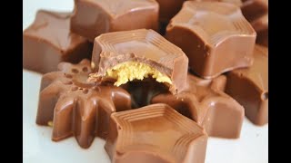 Recipe: Peanut Butter Filled Chocolates