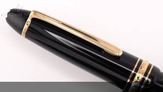MONTBLANC 万年筆 マイスターシュテュック #146 ル・グラン EF - YouTube