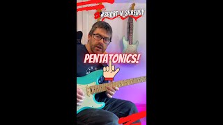 Give your Pentatonics the FINGER! #short_n_shreddy #guitarlesson #hybridpicking