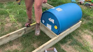 Build a Floating Dock DIY How to build with barrels