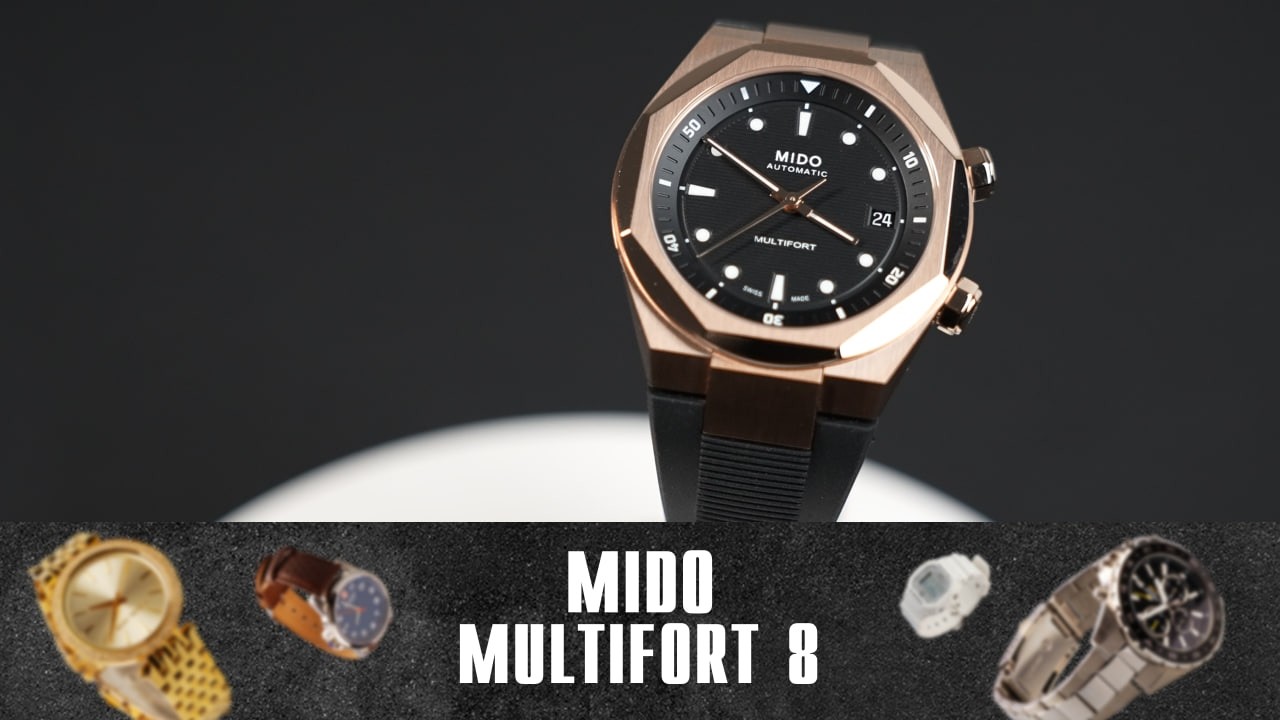 Mido Multifort 8 Two Crowns M047.507.37.051.00. Огляд\Review by