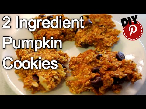 2 Ingredient Pumpkin Cookies