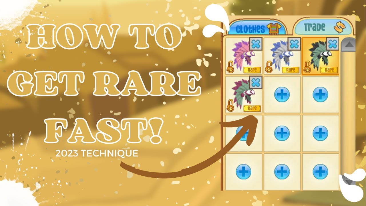 How to Get Rare FAST 2023!!!!