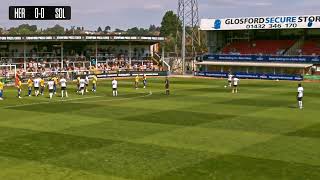 HIGHLIGHTS | Hereford FC 0:3 Solihull Moors