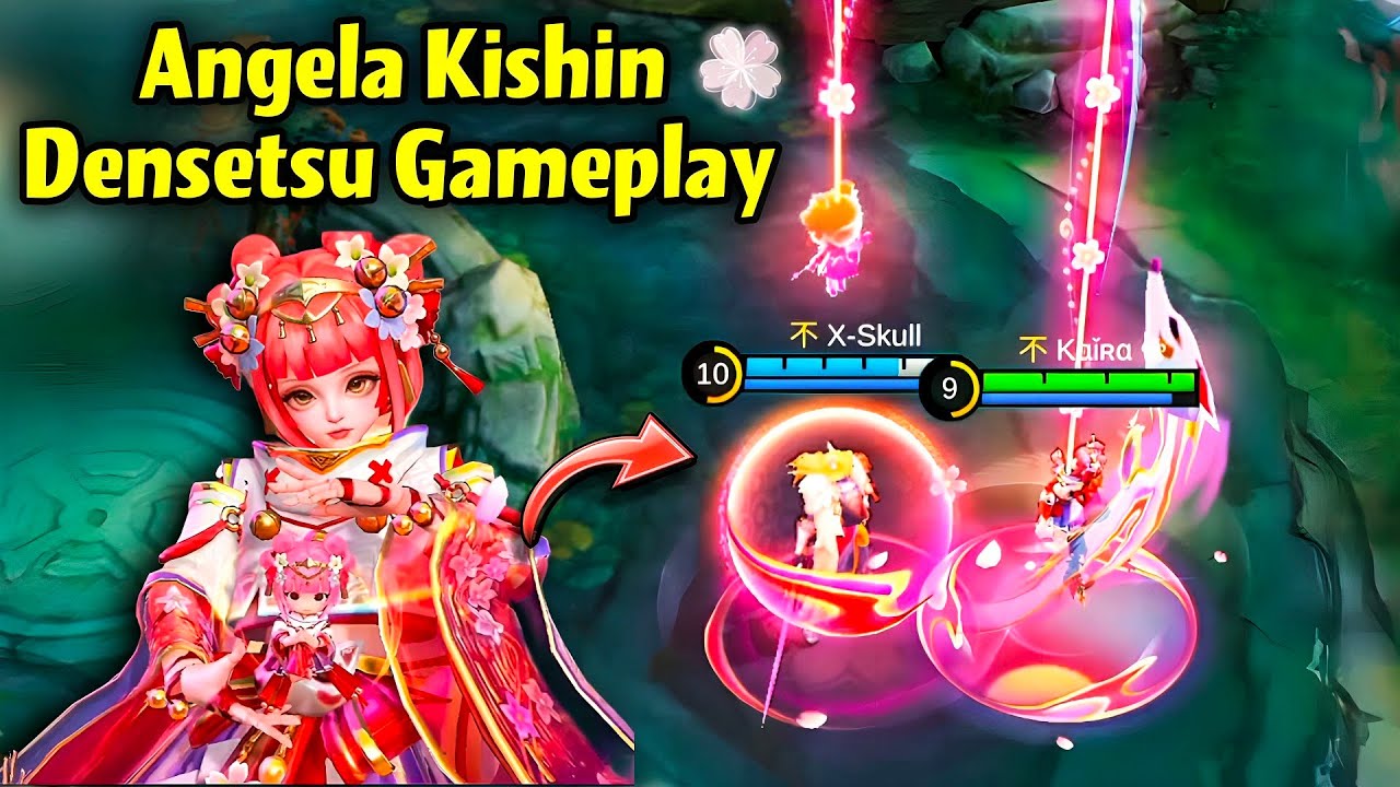 ANGELA KISHIN DENSETSU GAMEPLAY!🌸THE MOST INTENSE MATCH EVER!🔥MVP