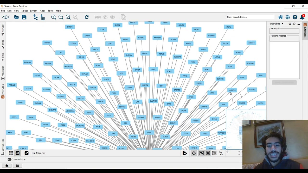 Cytoscape Tutorial in Arabic for Beginners