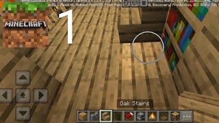 Building a Wooden House in the Water in Minecraft Game (Part1)