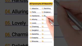 synonyms of beautiful, learn synonyms of beautiful #synonyms