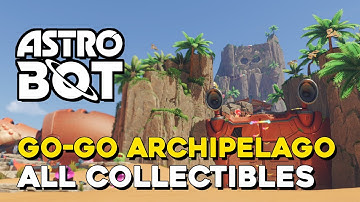 Astro Bot Go-Go Archipelago All Collectible Locations (All Bots, Puzzle Pieces & Secret Levels)