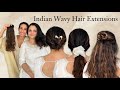 Hair Extensions For Wavy Hair | Hair Extensions India | Hairstyles Using Clip-in Hair Extensions