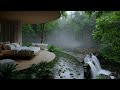 Natural River Ambience for Calm Sleep | Deep Sleep Music and Calm Piano for Stress Relief