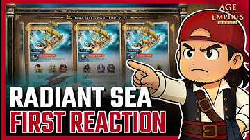 NEW RADIANT SEA GAMEPLAY Full Walkthrough Tips & First Impressions | Age of Empires Mobile