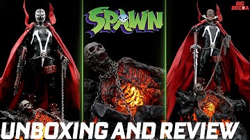 Spawn 1/6 Scale Figure FlashPoint Hell Dominator Unboxing & Review