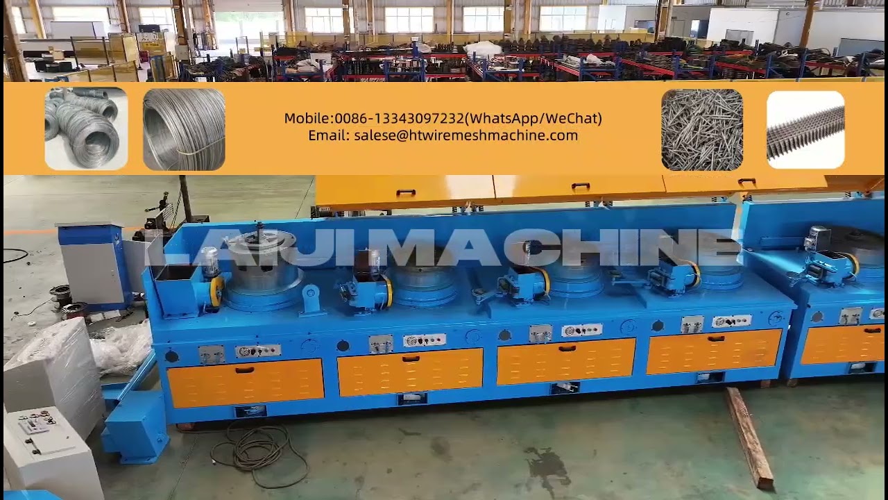 CNC Cold Wire Drawing Machine, Straight Wire Drawing Machine With High Speed