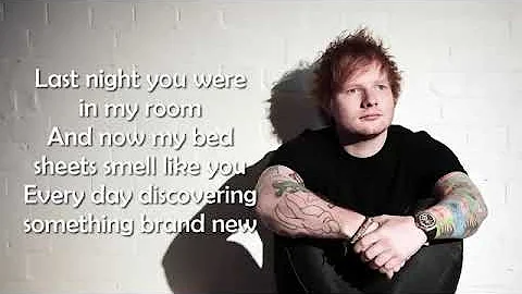 Ed Sheeran I love Shape of you , i am in love with your body