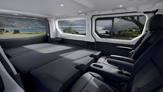 New Renault TRAFIC SpaceClass INTERIOR (2022) - A mini bedroom on wheels