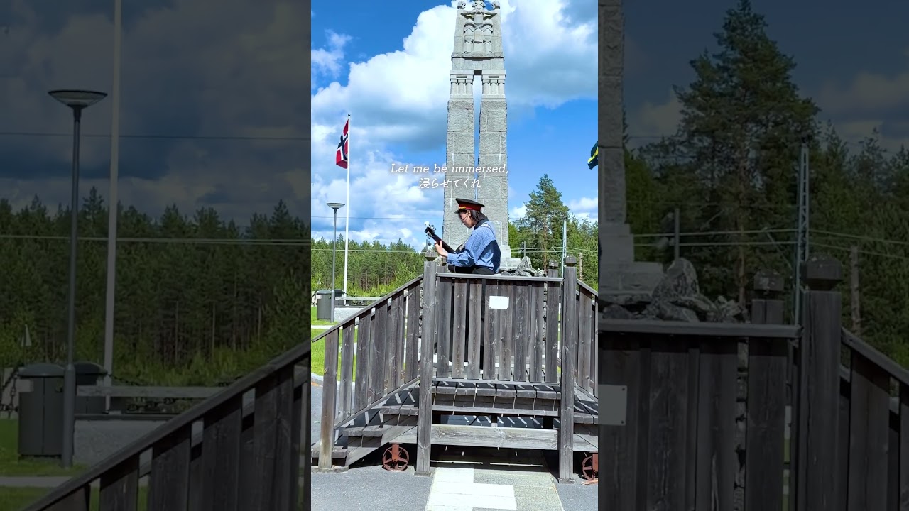 Singing at the Norway–Sweden Border 🇳🇴🇸🇪 Yukka Railway tour
