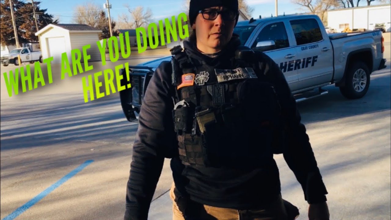Gray County, KSSheriff’s Office “What are you doing here?” 1st Amendment Audit YouTube