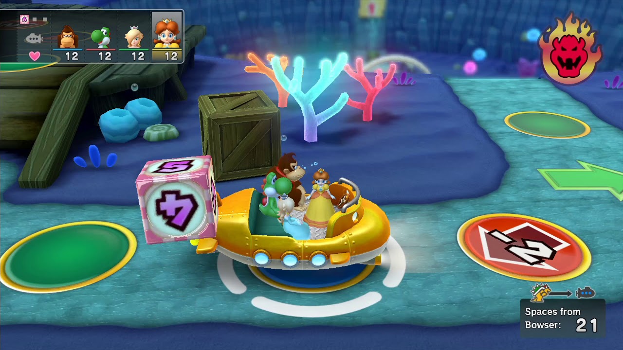 Mario Party 10 - Haunted Trail | Mario Party Mode | Mario Gaming