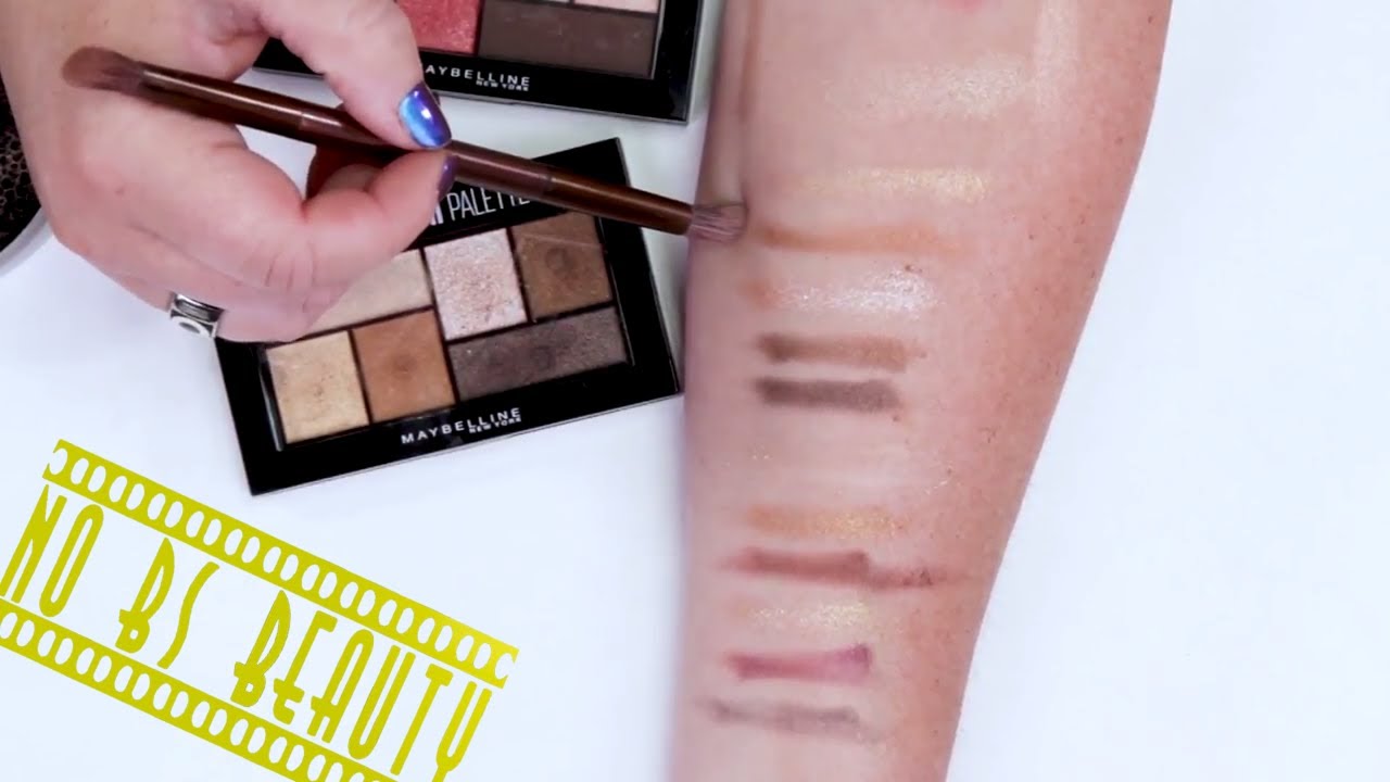 Maybelline The City Mini Eye Shadow Palette Reviews and Swatches